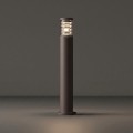 Ideal Lux - Außenleuchte TRONCO 1xE27/42W/230V 80 cm IP65 braun