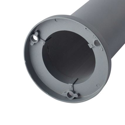 Ideal Lux - Außenleuchte TRONCO 1xE27/42W/230V 80 cm IP65 grau