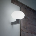 Ideal Lux - Außenwandleuchte CLIO 1xE27/42W/230V IP44 Anthrazit