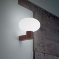 Ideal Lux - Außenwandleuchte CLIO 1xE27/42W/230V IP44 braun