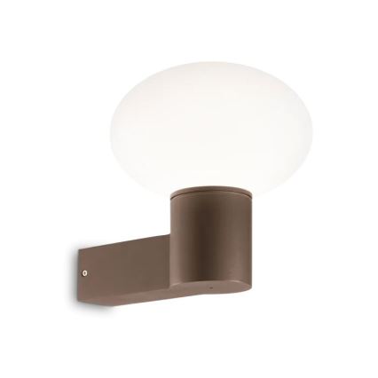 Ideal Lux - Außenwandleuchte CLIO 1xE27/42W/230V IP44 braun