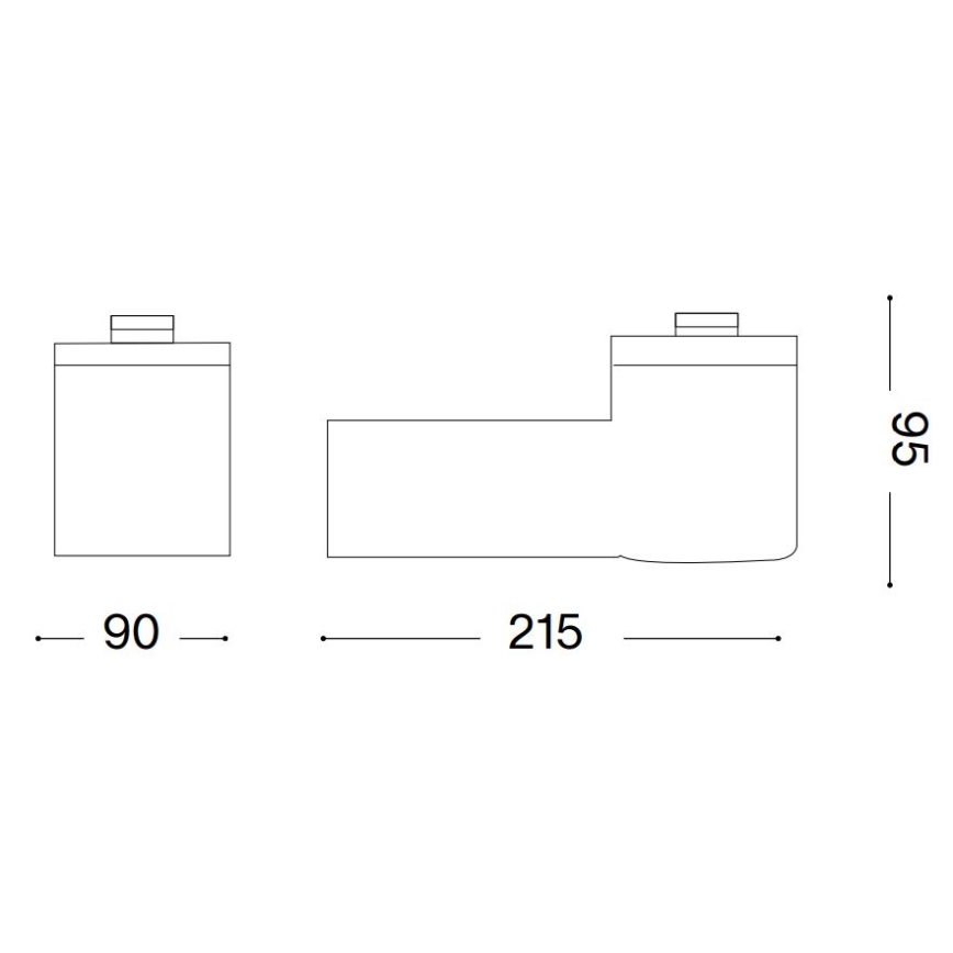 Ideal Lux - Außenwandleuchte CLIO 1xE27/42W/230V IP44 braun