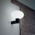 Ideal Lux - Außenwandleuchte CLIO 1xE27/42W/230V IP44 schwarz