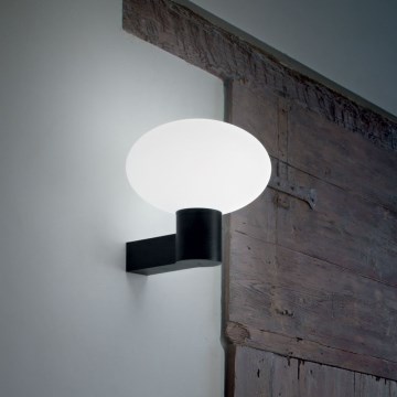 Ideal Lux - Außenwandleuchte CLIO 1xE27/42W/230V IP44 schwarz