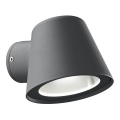 Ideal Lux - Außenwandleuchte GAS 1xGU10/28W/230V IP43 Anthrazit