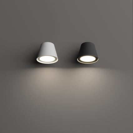 Ideal Lux - Außenwandleuchte GAS 1xGU10/28W/230V IP43 Anthrazit