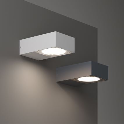 Ideal Lux - Außenwandleuchte SIRIO 1xGX53/9W/230V IP65 anthrazit