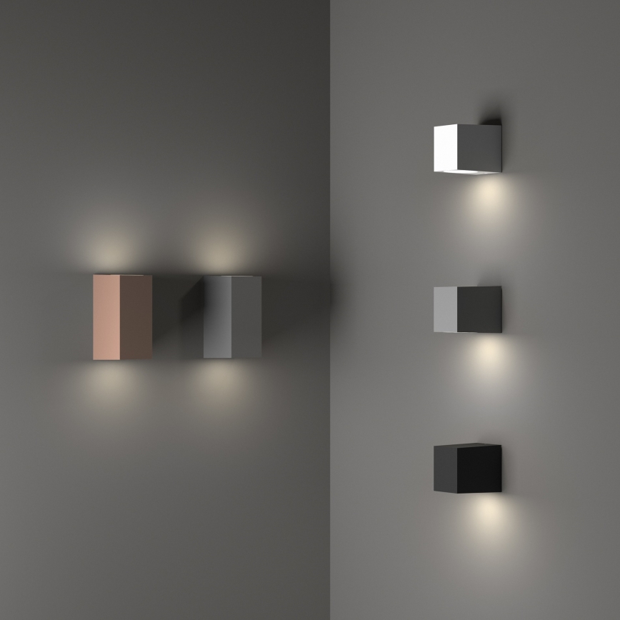 Ideal Lux - Außenwandleuchte UP 1xG9/15W/230V IP44 Anthrazit