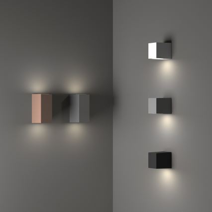 Ideal Lux - Außenwandleuchte UP 1xG9/15W/230V IP44 braun