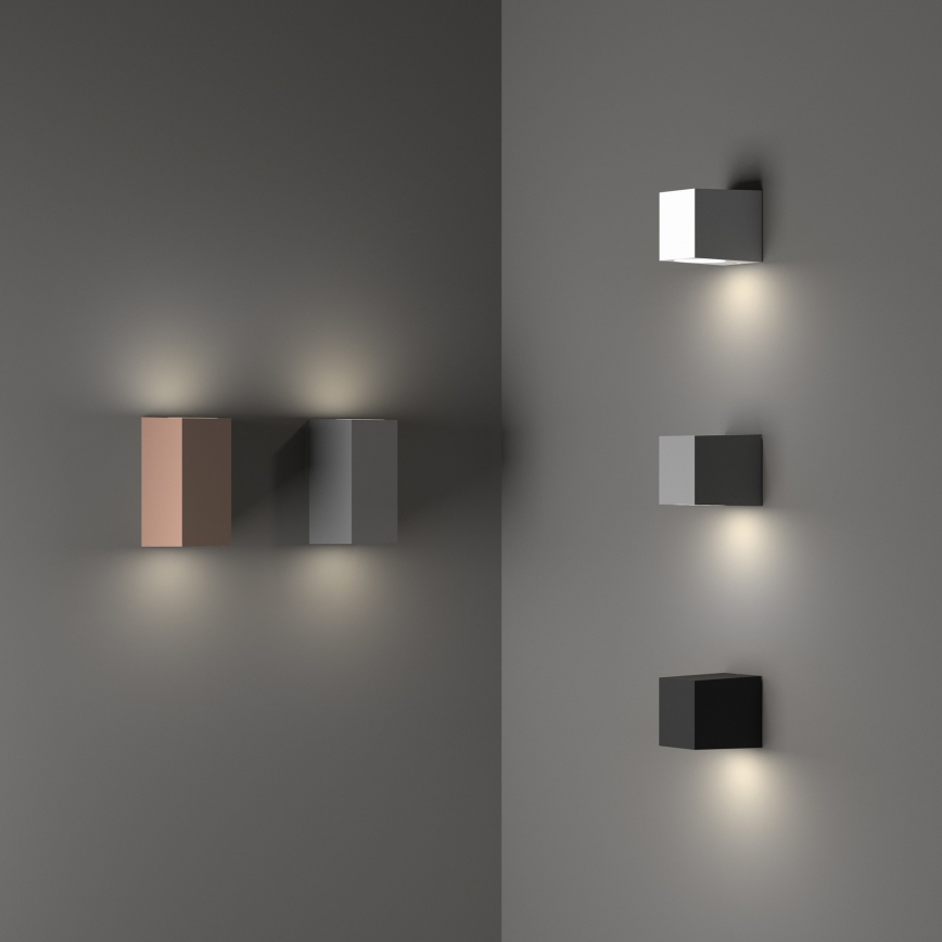 Ideal Lux - Außenwandleuchte UP 1xG9/15W/230V IP44 braun