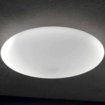 Ideal Lux - Deckenleuchte SMARTIES 3xE27/42W/230V Ø 60 cm weiß