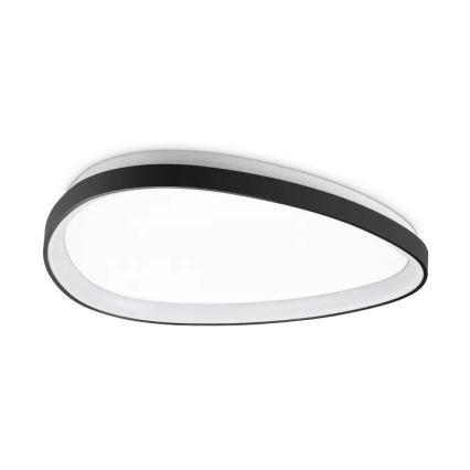 Ideal Lux - Dimmbare LED-Deckenleuchte GEMINI LED/28W/230V d 61 cm CRI 90 schwarz