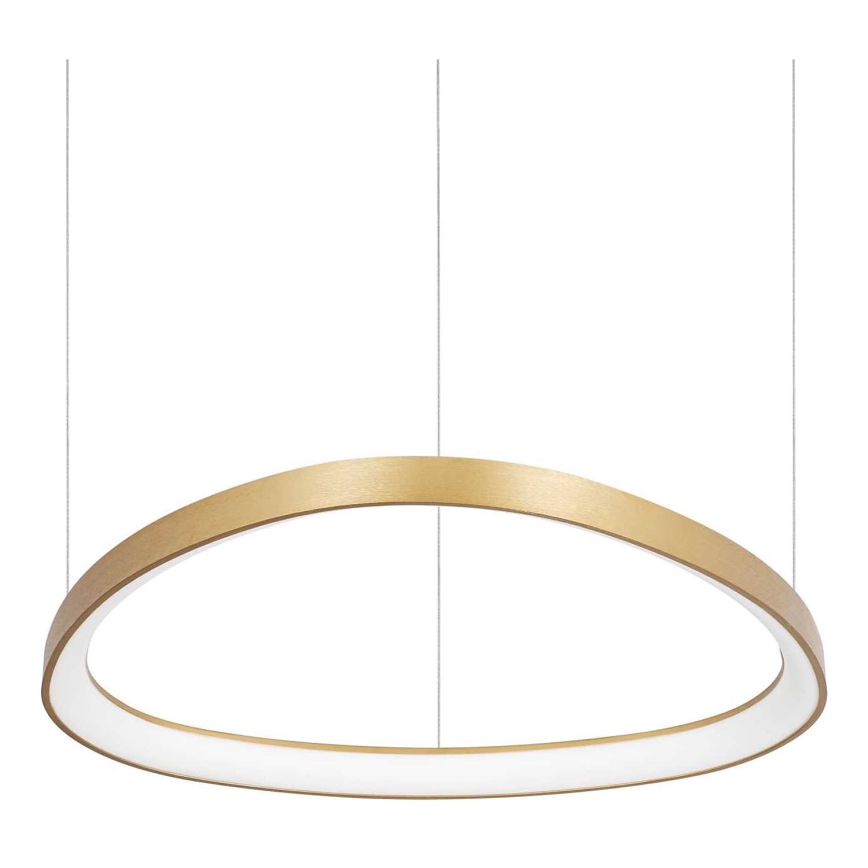 Ideal Lux - Dimmbare LED-Hängeleuchte GEMINI LED/48W/230V d 61 cm CRI 90 golden