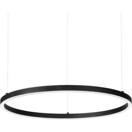 Ideal Lux - Dimmbare LED-Hängeleuchte ORACLE SLIM LED/40W/230V 4000K d 70 cm CRI 90 schwarz