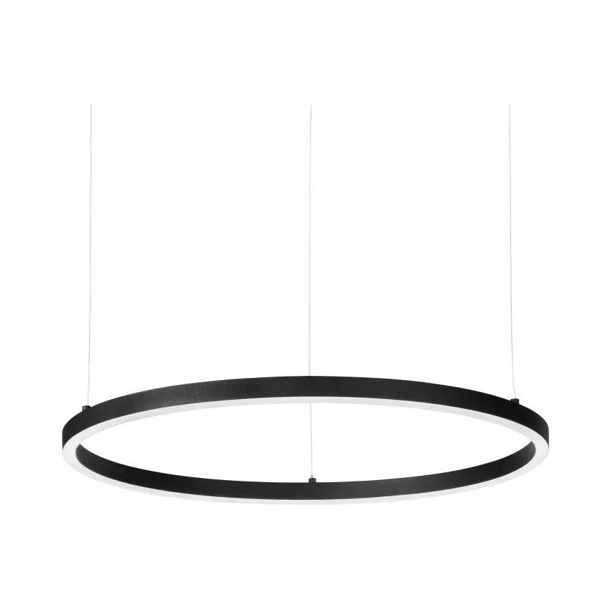 Ideal Lux - Dimmbare LED-Hängeleuchte ORACLE SLIM LED/40W/230V 4000K d 70 cm CRI 90 schwarz