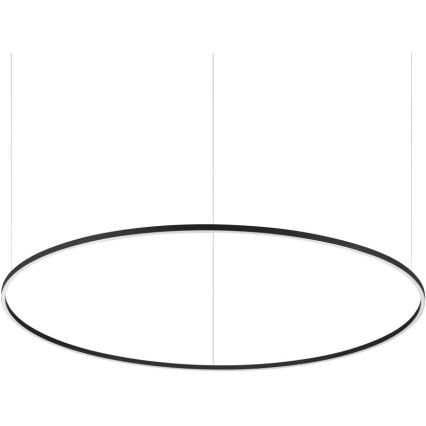 Ideal Lux - Dimmbare LED-Hängeleuchte ORACLE SLIM LED/83W/230V 4000K d 150 cm CRI 90 schwarz