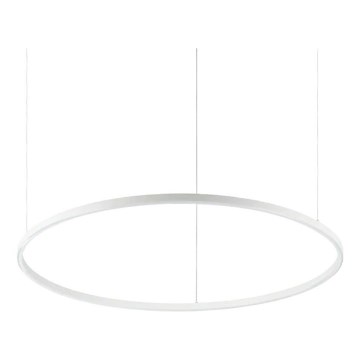Ideal Lux - Dimmbare LED-Hängeleuchte ORACLE SLIM LED/43W/230V 3000K d 90 cm weiß