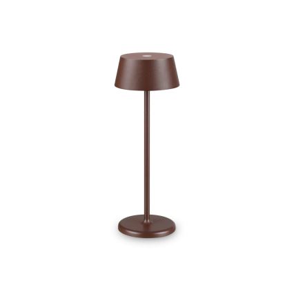 Ideal Lux - Dimmbare LED-Outdoor-Leuchte mit Touch-Funktion PURE LED/1,5W/3,7V 2200 mAh CRI 90 IP54 braun
