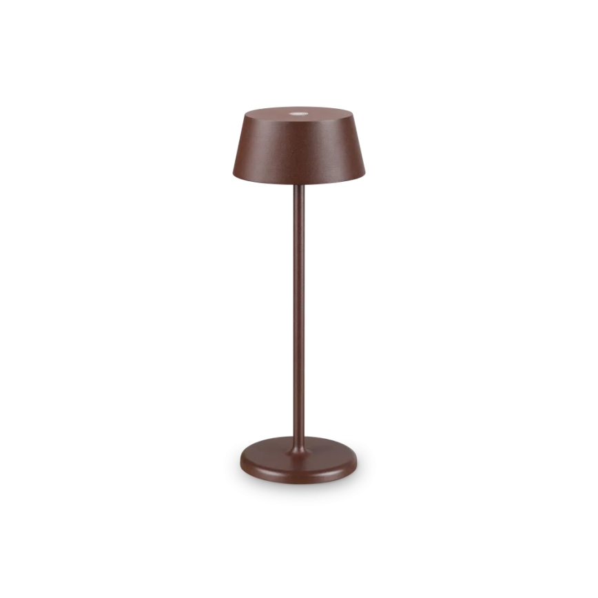 Ideal Lux - Dimmbare LED-Outdoor-Leuchte mit Touch-Funktion PURE LED/1,5W/3,7V 2200 mAh CRI 90 IP54 braun