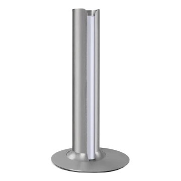 Ideal Lux - Dimmbare LED-Tischlampe DORICA LED/8W/230V CRI 90 grau