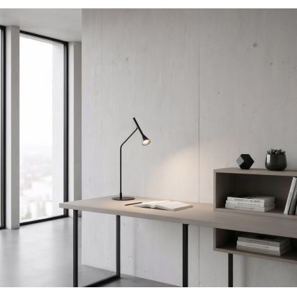 Ideal Lux - Dimmbare LED-Tischleuchte mit Touch-Funktion DIESIS LED/6,5W/230V CRI 90 schwarz