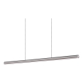 Ideal Lux - DORICA Dimmbare LED-Hängeleuchte an Kabel LED/35W/230V CRI 90 140 cm grau