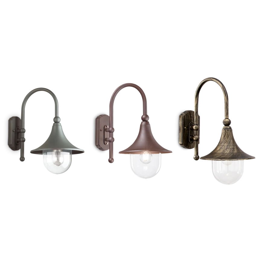 Ideal Lux - Ersatz-Lampenschirm für CIMA E27, Ø 15 cm, klar