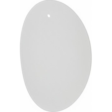 Ideal Lux - Ersatz-Lampenschirm für Kronleuchter und Deckenleuchte OVALINO, weiß