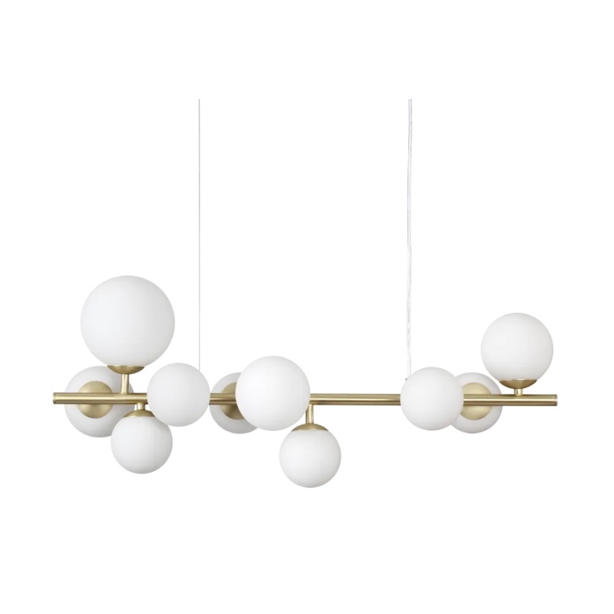 Ideal Lux - Ersatzschirm für Kronleuchter/Leuchte/Lampe PERLAGE Ø 12 cm, weiß