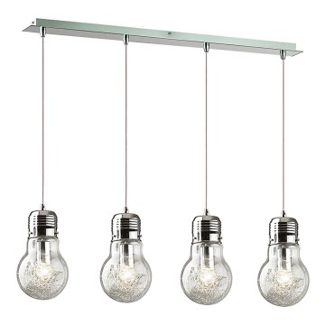 Ideal Lux - Hängeleuchte 4xE27/60W/230V