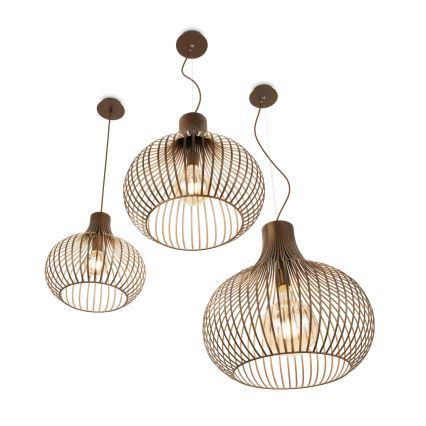 Ideal Lux - Hängeleuchte an Schnur ONION 1xE27/60W/230V d 59,5 cm