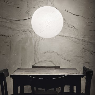 Ideal Lux - Hängeleuchte CARTA 1xE27/25W/230V d 30 cm weiß