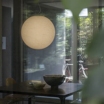 Ideal Lux - Hängeleuchte CARTA 1xE27/25W/230V d 40 cm weiß