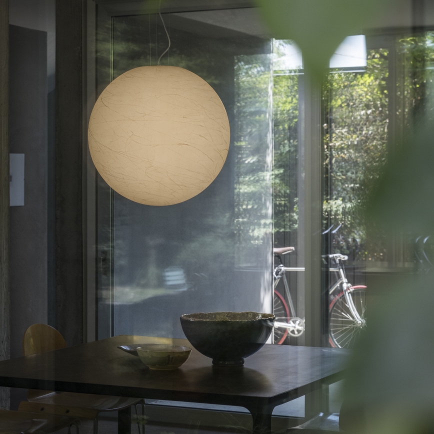 Ideal Lux - Hängeleuchte CARTA 1xE27/25W/230V d 40 cm weiß