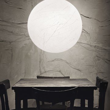 Ideal Lux - Hängeleuchte CARTA 1xE27/60W/230V d 60 cm weiß