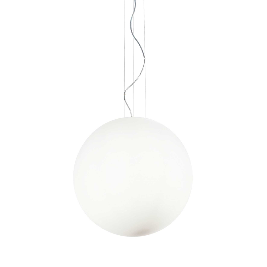 Ideal Lux - Hängeleuchte MAPA 1xE27/60W/230V weiß