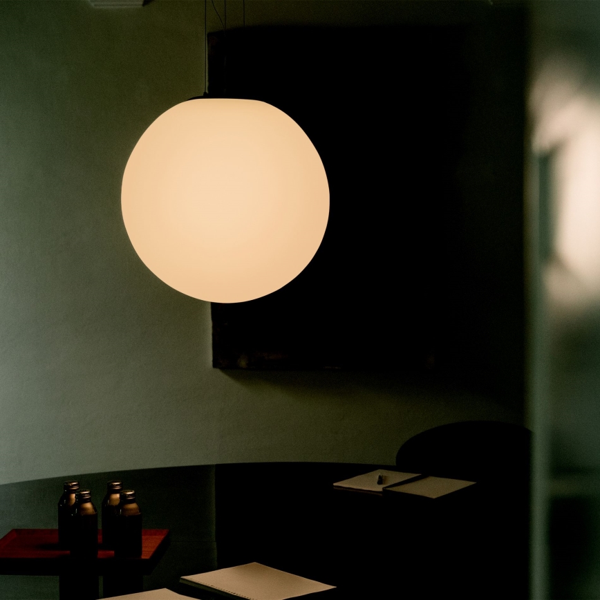 Ideal Lux - Hängeleuchte MAPA 1xE27/60W/230V weiß