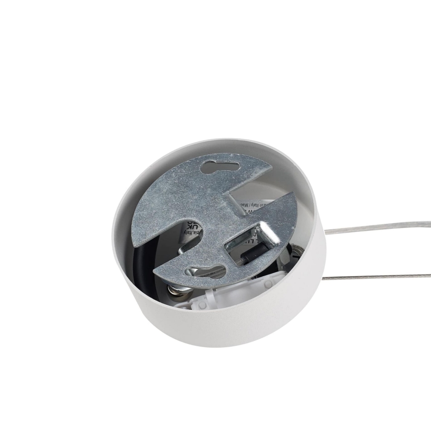 Ideal Lux - Hängeleuchte MAPA 1xE27/60W/230V weiß