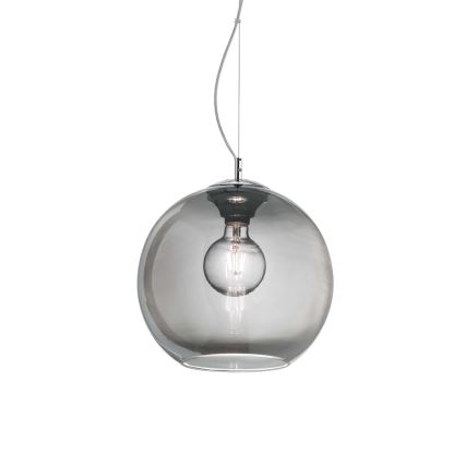 Ideal Lux - Hängeleuchte NEMO 1xE27/42W/230V d 30 cm rauchig
