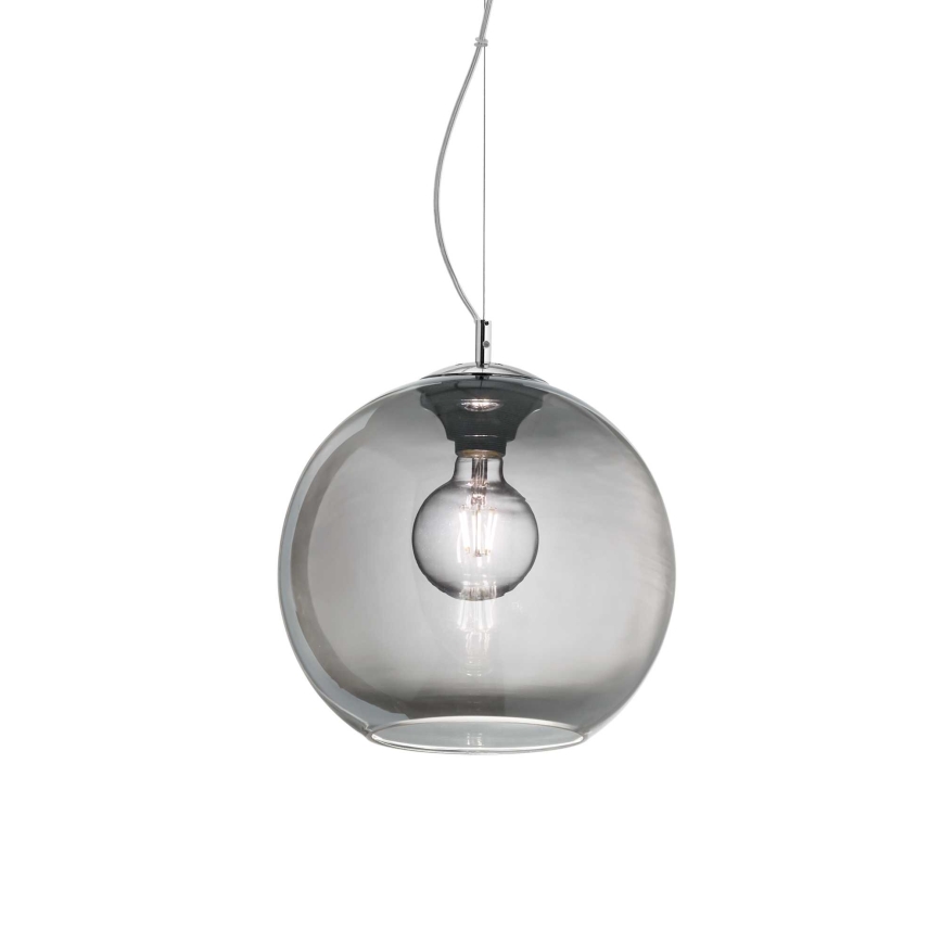 Ideal Lux - Hängeleuchte NEMO 1xE27/42W/230V d 30 cm rauchig
