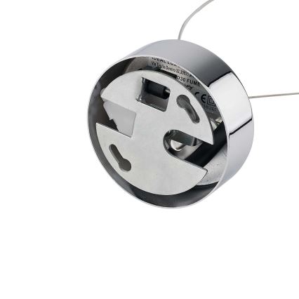 Ideal Lux - Hängeleuchte NEMO 1xE27/42W/230V d 30 cm rauchig