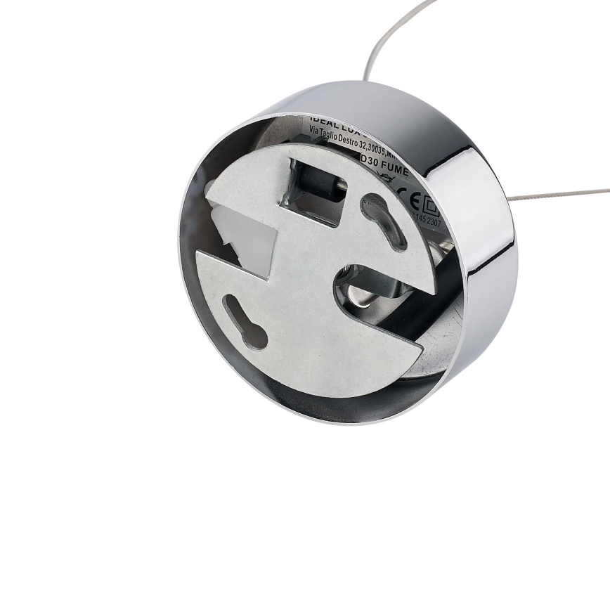 Ideal Lux - Hängeleuchte NEMO 1xE27/42W/230V d 30 cm rauchig