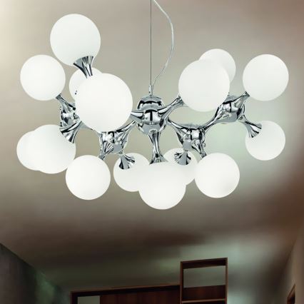 Ideal Lux 82073 - Lustr na lanku NODI SP15 15xE14/40W/230V