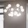 Ideal Lux - Hängeleuchte NODI 15xE14/28W/230V Ø 105 cm glänzender Chrom/weiß
