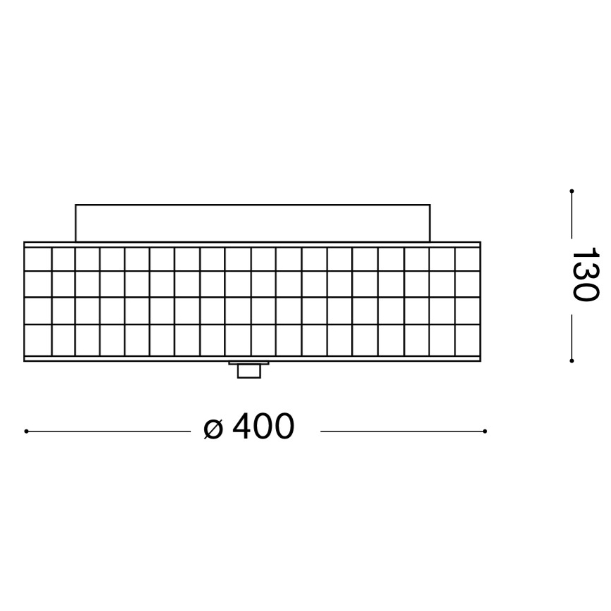Ideal Lux - Kristall-Deckenleuchte 6xG9/40W/230V