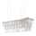 Ideal Lux - Kristall-Hängeleuchte an Aufhängung MARTINEZ 8xE14/40W/230V glänzendes Chrom