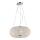 Ideal Lux - Kristall-Hängeleuchte PASHA 10xE14/40W/230V d 55 cm glänzendes Chrom