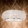 Ideal Lux - Kristall-Kronleuchter an Aufhängung PASHA 6xE14/40W/230V d 40 cm glänzendes Chrom