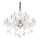 Ideal Lux - Kristall-Kronleuchter an Kette COLOSSAL 15xE14/40W/230V d 95 cm klar/glänzendes Chrom