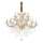 Ideal Lux - Kristall-Kronleuchter an Kette NAPOLEON 12xE14/40W/230V d 74 cm golden